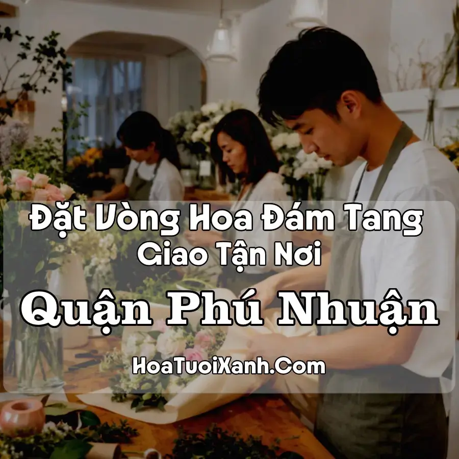 Hoa đám tang Quận Phú Nhuận