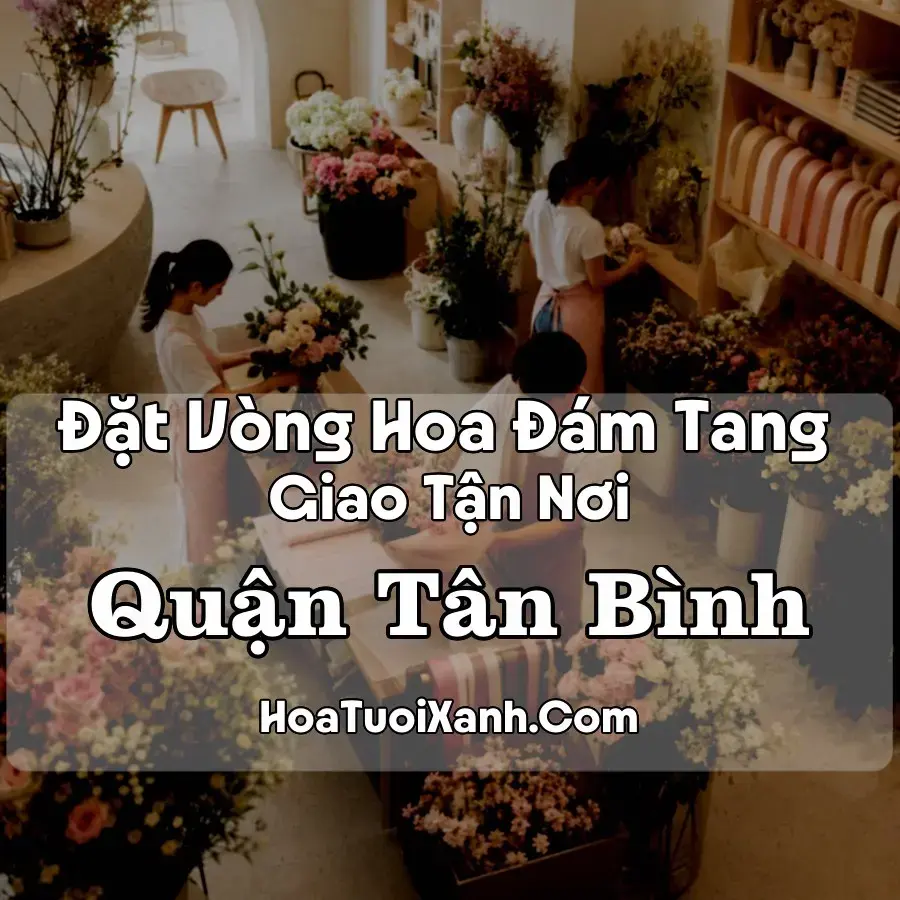 Hoa Đám Tang Quận Tân Bình (Phường Tân Bình, Tân Sơn Hòa, Tân Sơn Nhất, TP.HCM mới)
