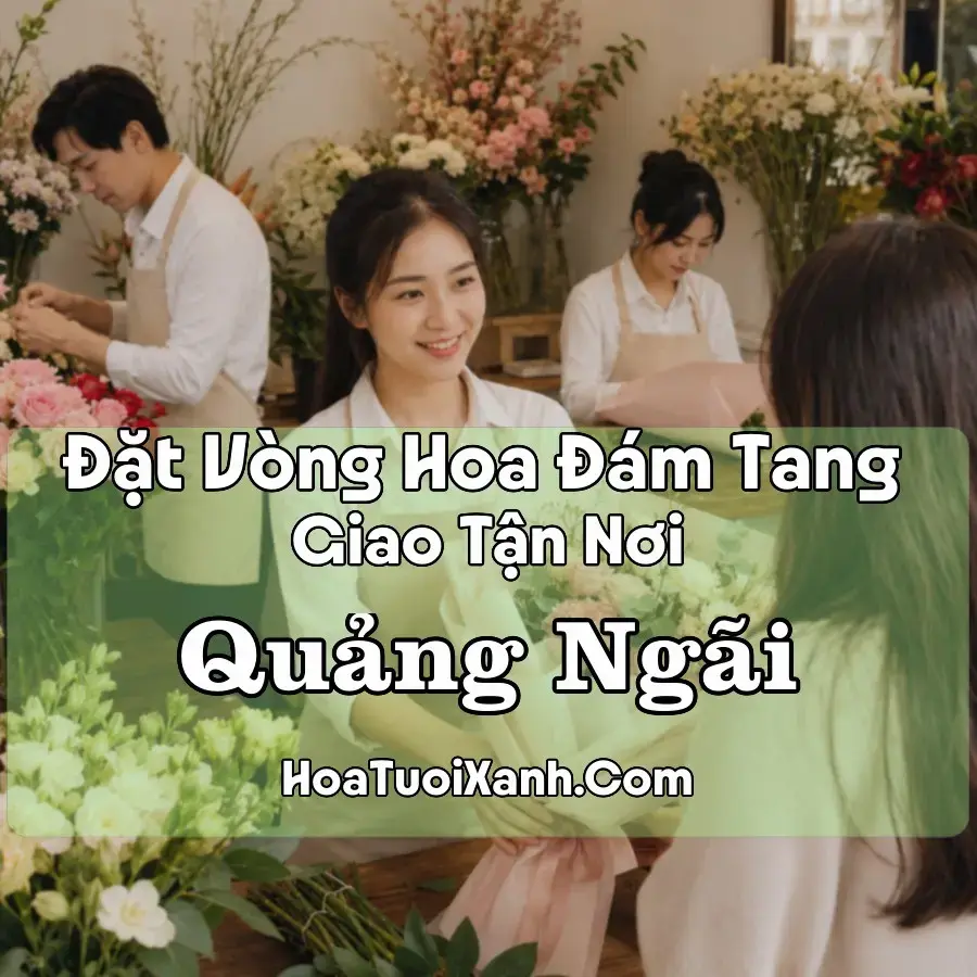 Hoa đám tang Quảng Ngãi