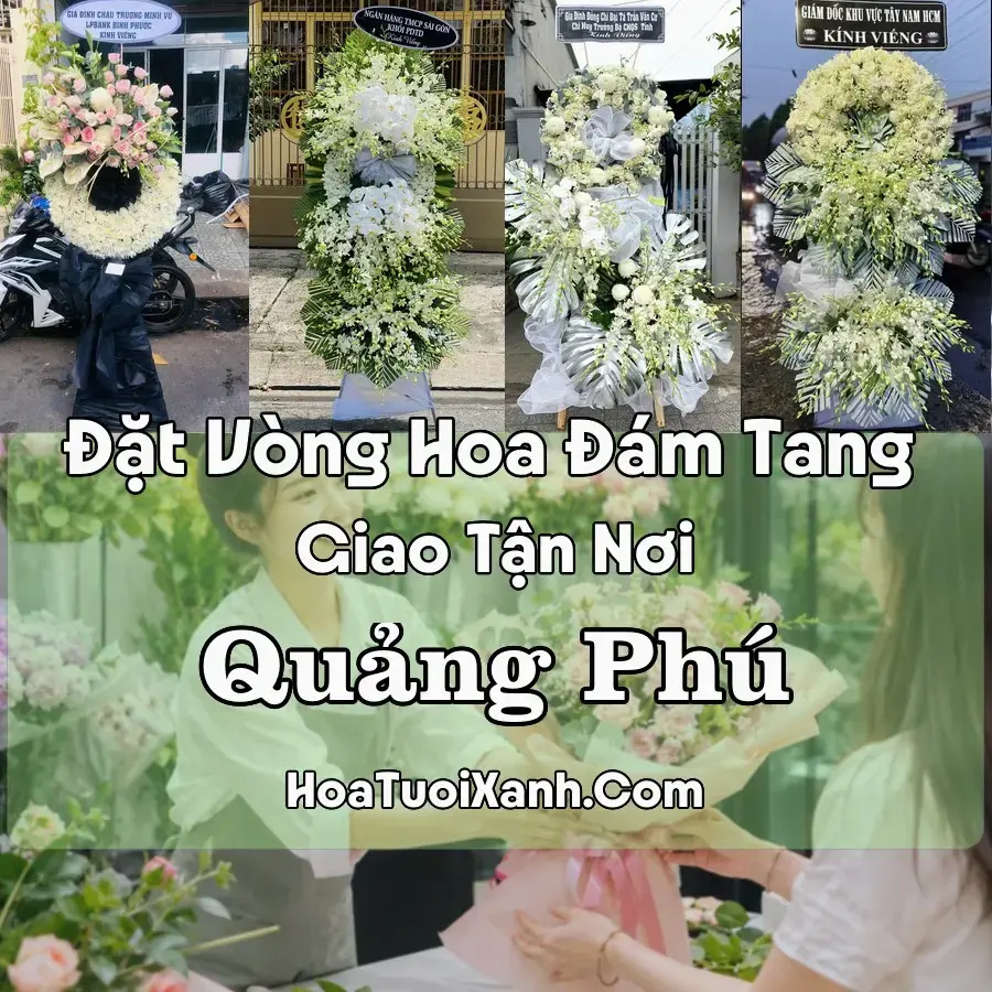 Hoa đám tang Quảng Phú