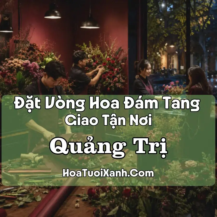 Hoa đám tang Quảng Trị
