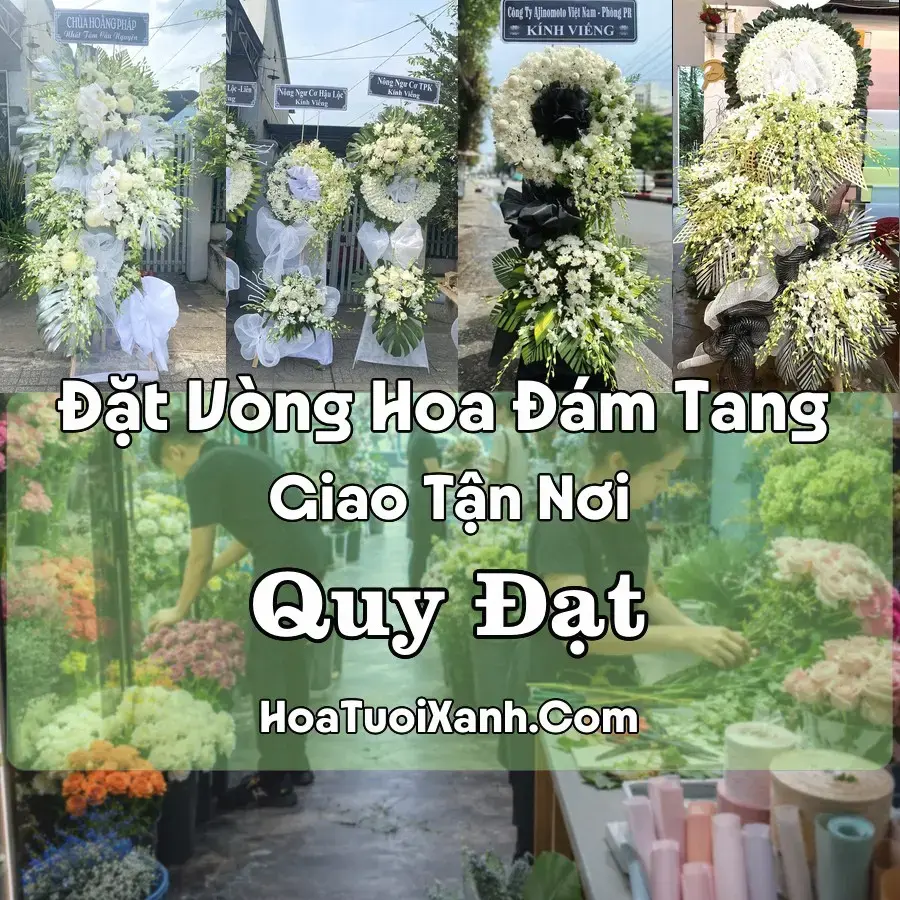 Hoa đám tang Quy Đạt