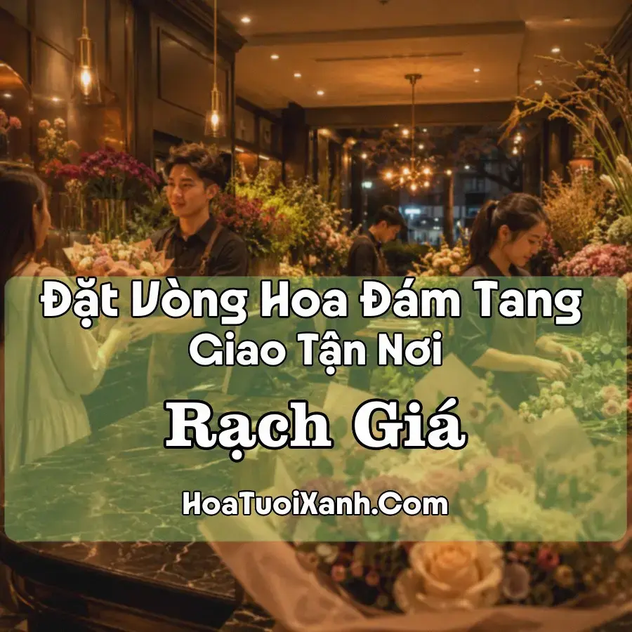 Hoa Đám Tang Rạch Giá (Phường Rạch Giá, An Giang mới)