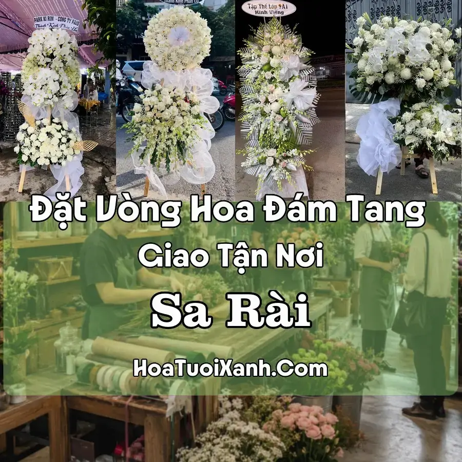 Hoa Đám Tang Sa Rài (Xã Tân Hồng, Đồng Tháp mới)