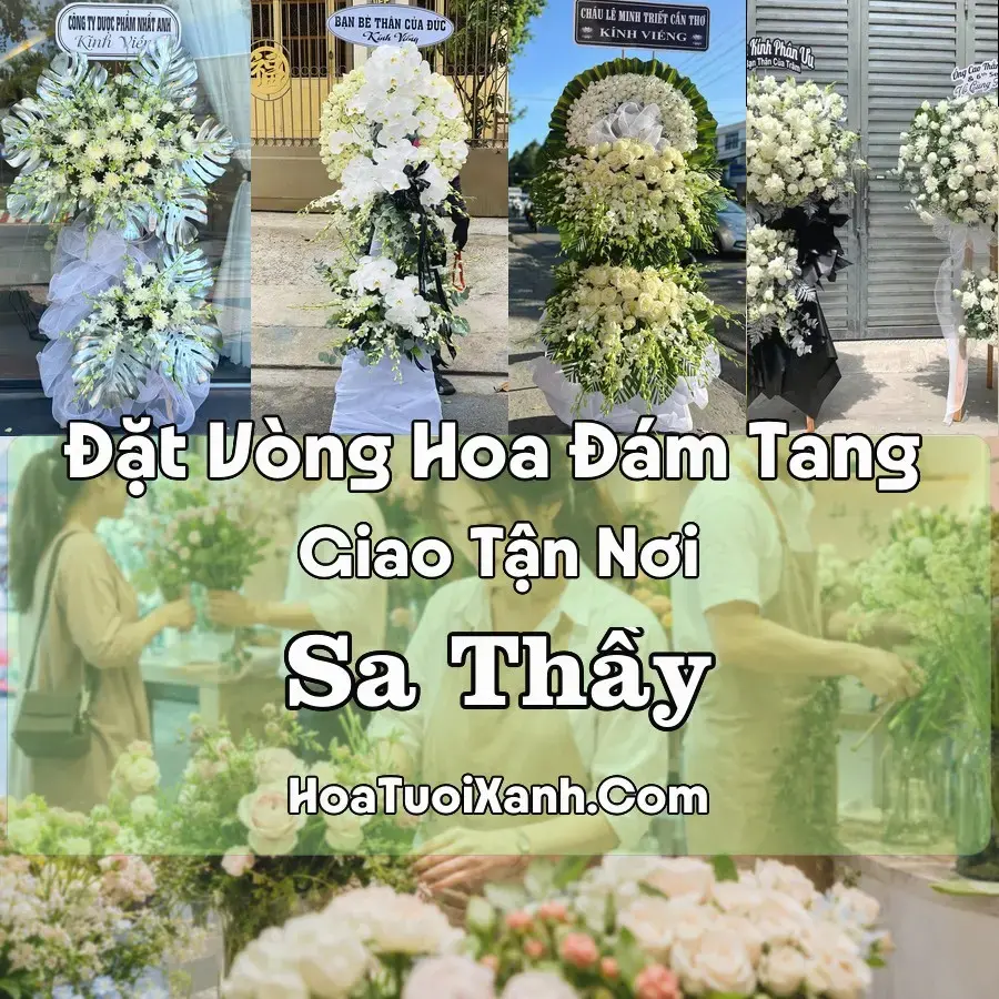 Hoa đám tang Sa Thầy