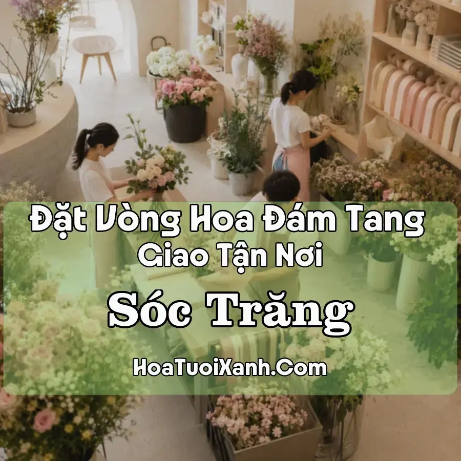 Hoa đám tang Sóc Trăng