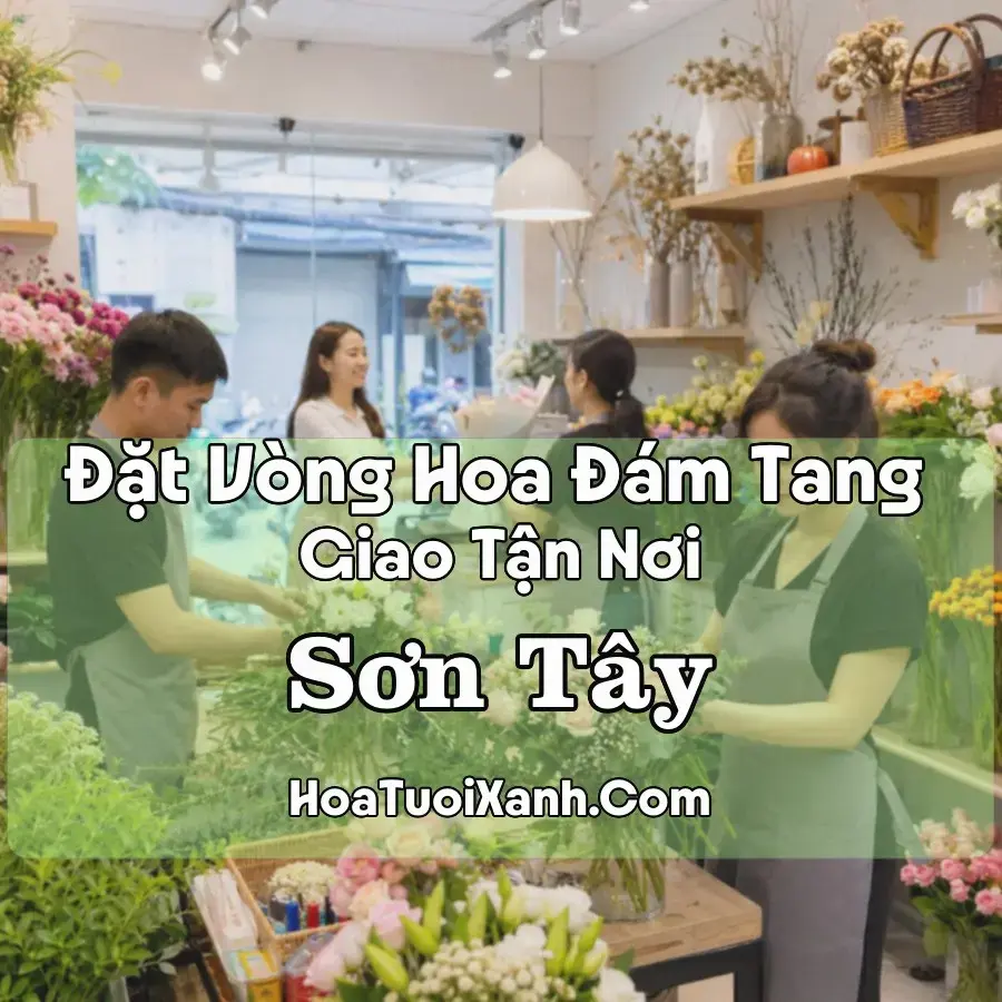Hoa đám tang Sơn Tây
