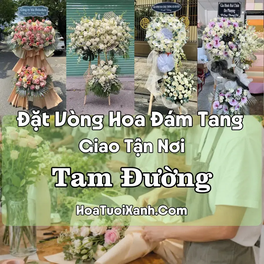 Hoa đám tang Tam Đường