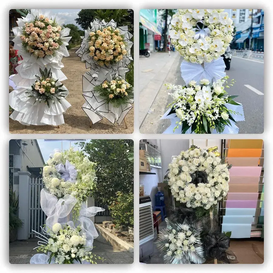 Bốn mẫu hoa đám tang Tầm Vu
