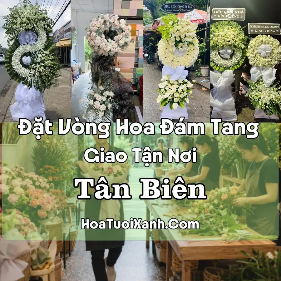 Hoa Đám Tang Tân Biên (Xã Tân Biên, Tây Ninh mới)