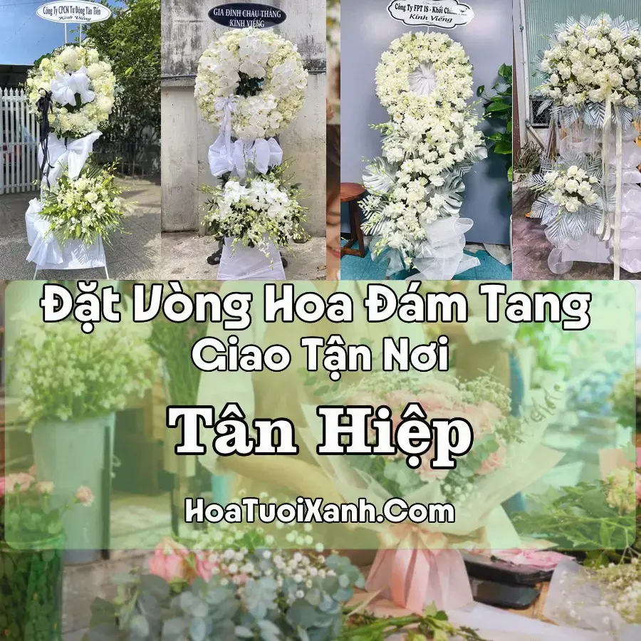 Hoa đám tang Tân Hiệp