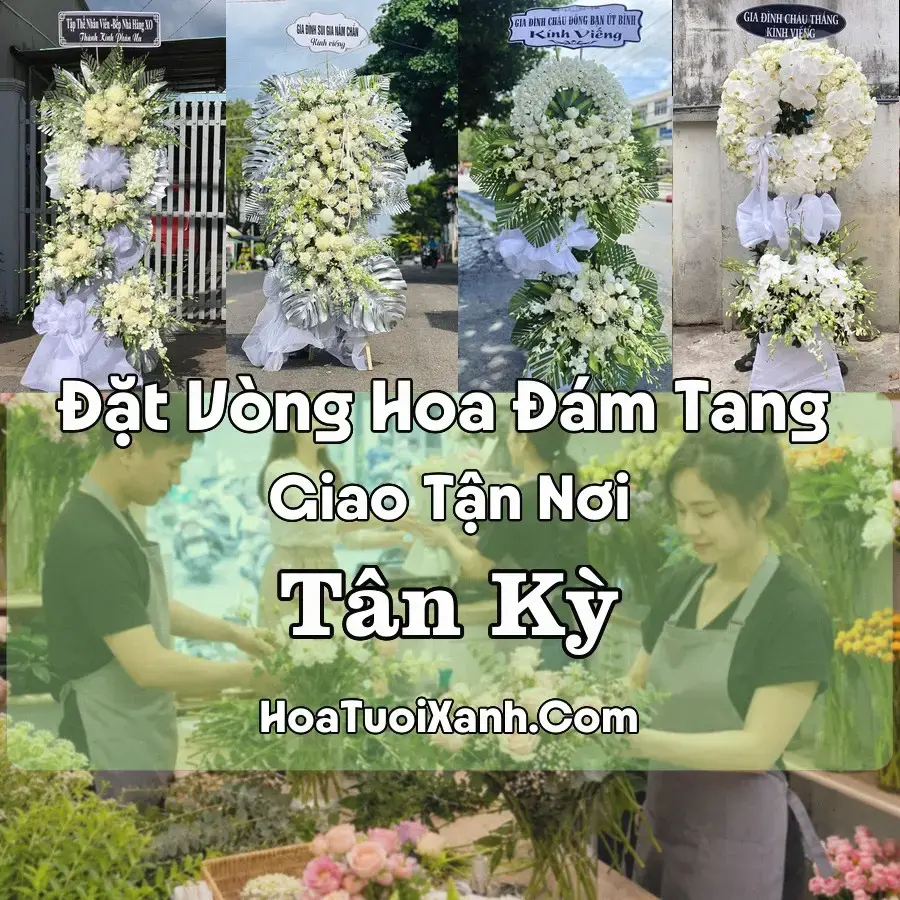 Hoa đám tang Tân Kỳ