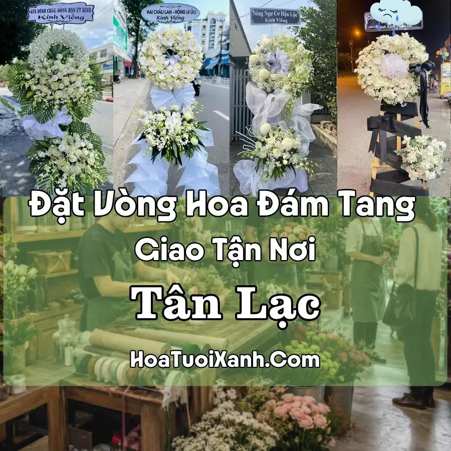 Hoa đám tang Tân Lạc