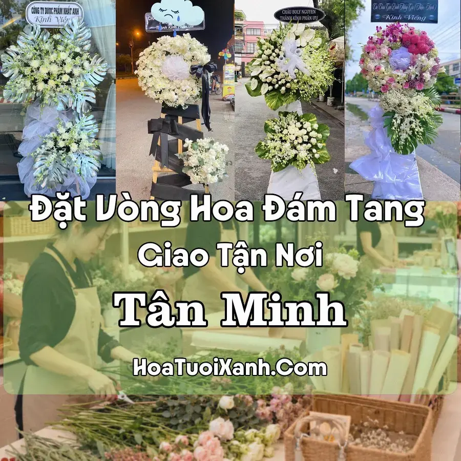 Hoa Đám Tang Tân Minh (Xã Tân Minh, Lâm Đồng mới)