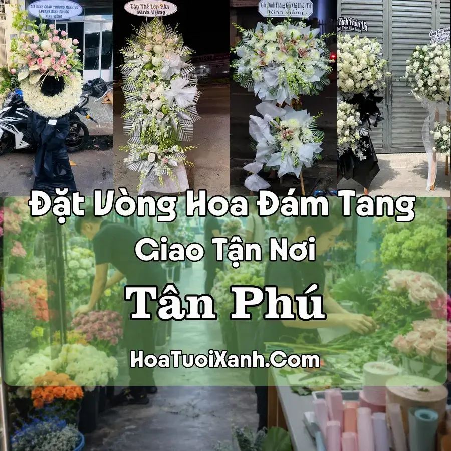 Hoa Đám Tang Tân Phú (Xã Tân Phú, Đồng Nai mới)