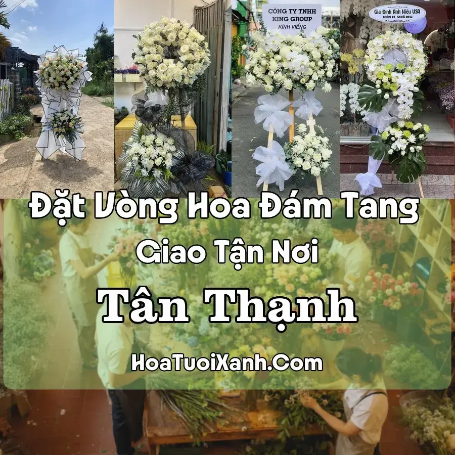 Hoa Đám Tang Tân Thạnh (Xã Tân Thạnh, Nhơn Ninh, Tây Ninh mới)