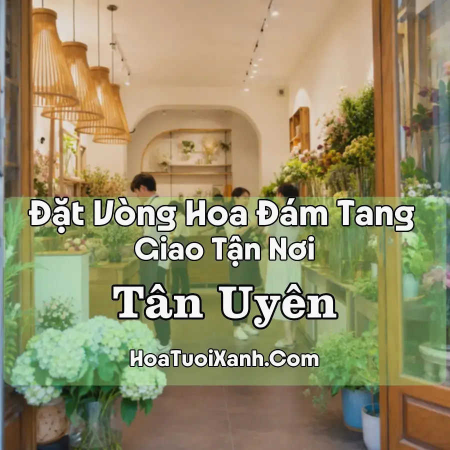 Hoa Đám Tang Tân Uyên (Phường Tân Uyên, Tân Khánh, Tân Hiệp, TP.HCM mới)