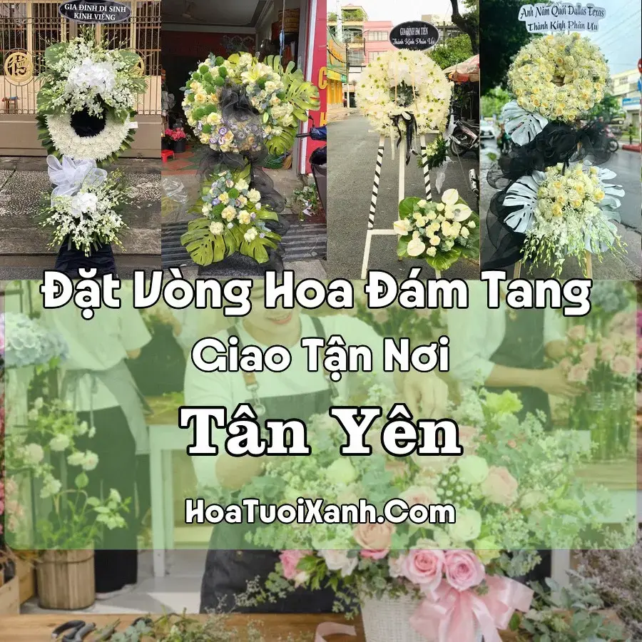 Hoa Đám Tang Tân Yên (Xã Hàm Yên, Tuyên Quang mới)