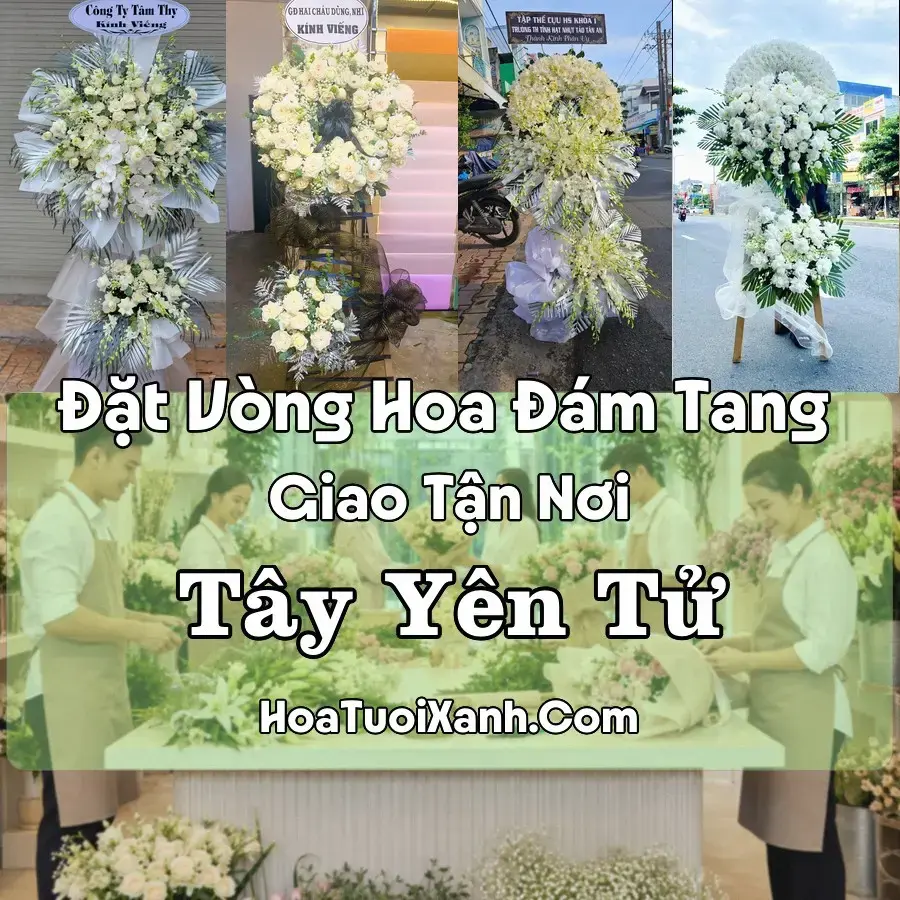 Hoa Đám Tang Tây Yên Tử (Xã Tây Yên Tử, Bắc Ninh mới)