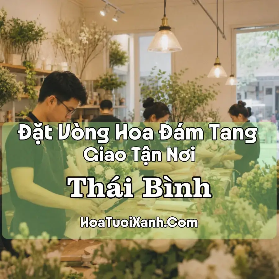 Hoa đám tang Thái Bình