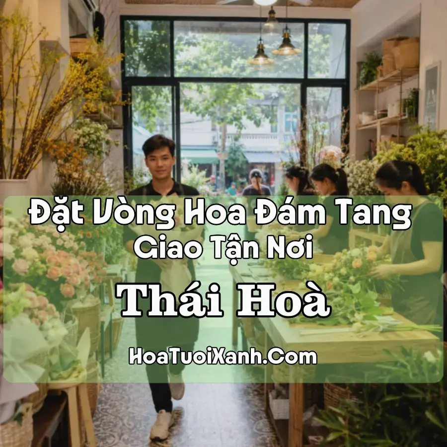 Hoa Đám Tang Thái Hoà (Phường Thái Hòa, Nghệ An mới)