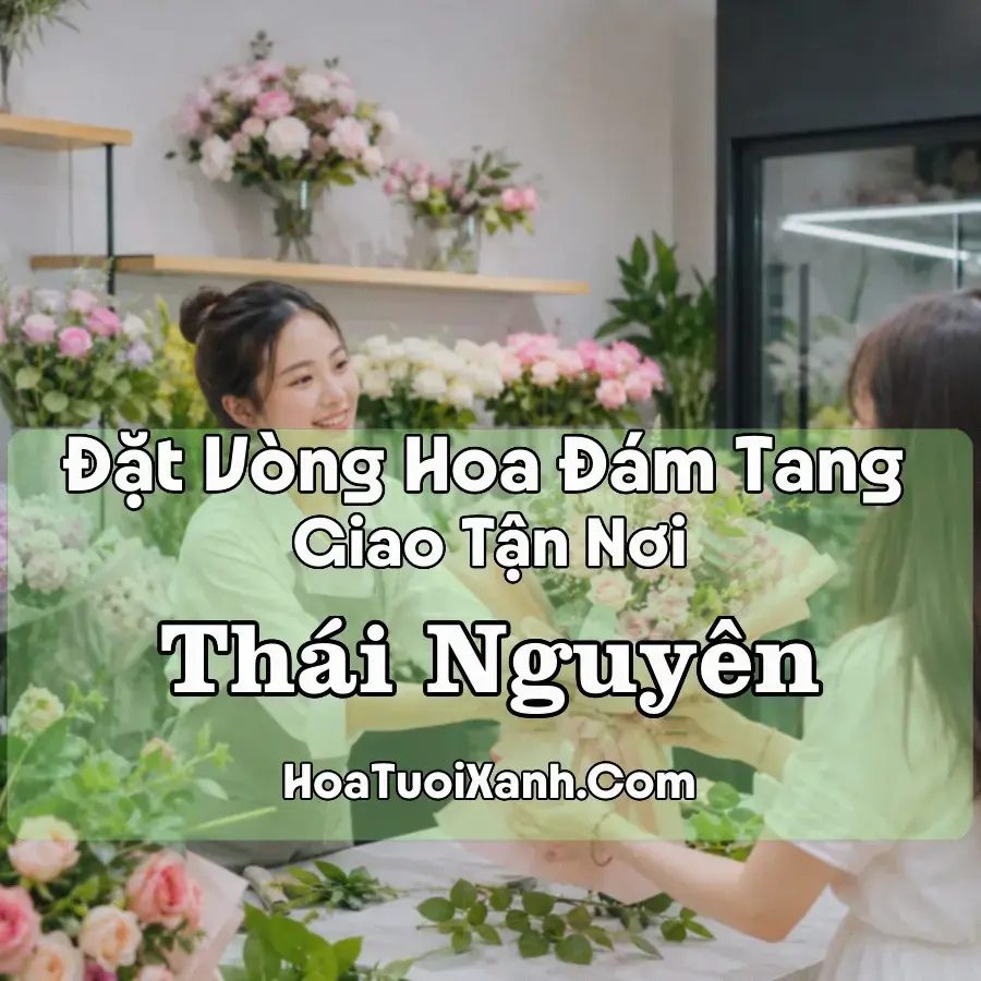 Hoa đám tang Thái Nguyên