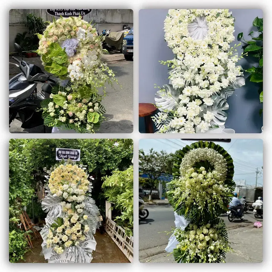 Bốn mẫu hoa đám tang Than Uyên