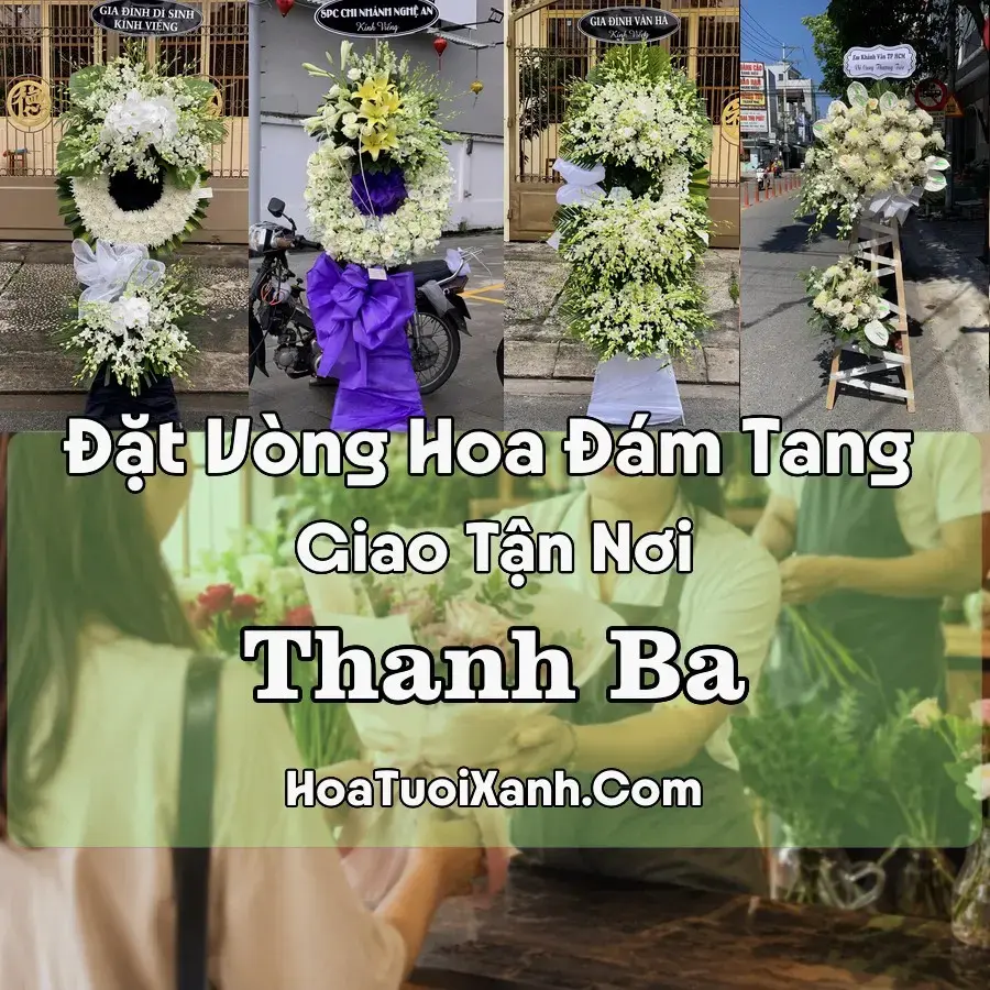 Hoa đám tang Thanh Ba