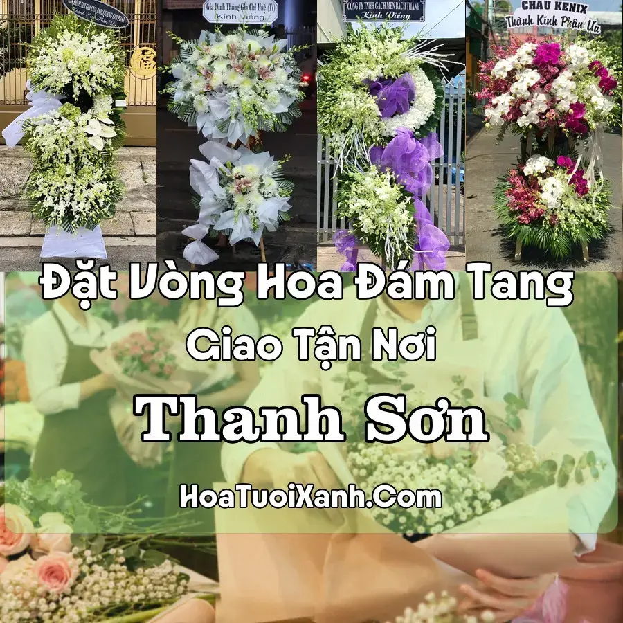 Hoa đám tang Thanh Sơn