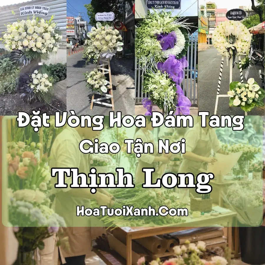 Hoa đám tang Thịnh Long