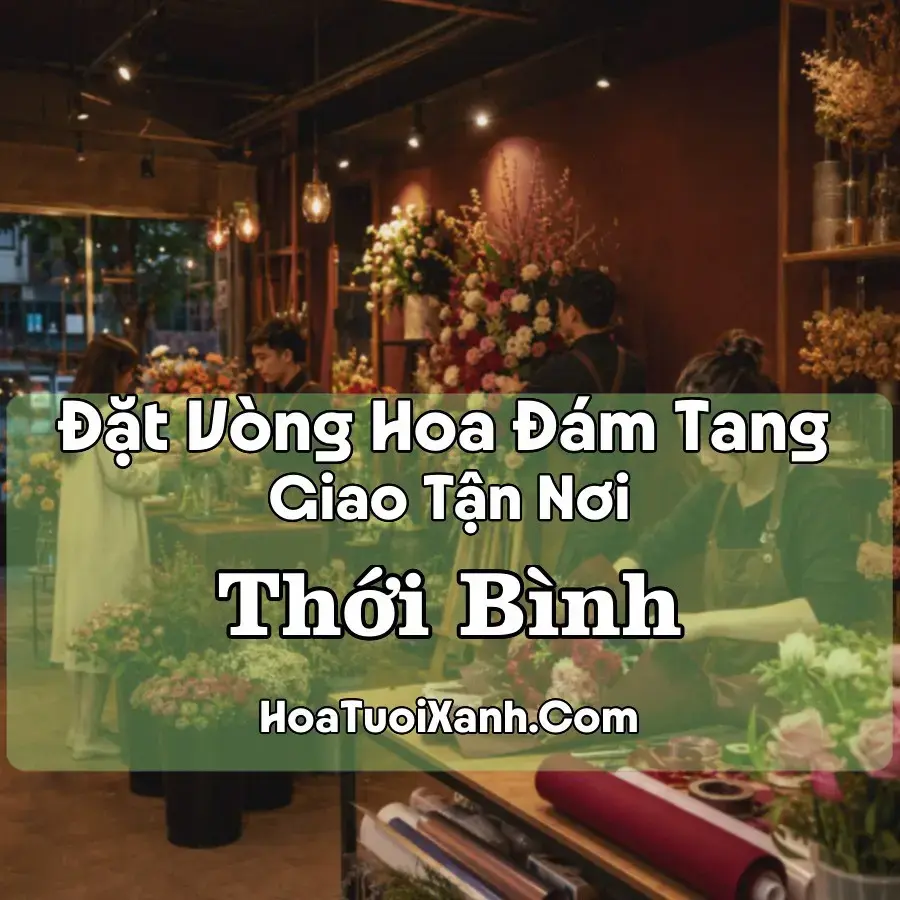 Hoa Đám Tang Thới Bình (Xã Thới Bình, Cà Mau mới)