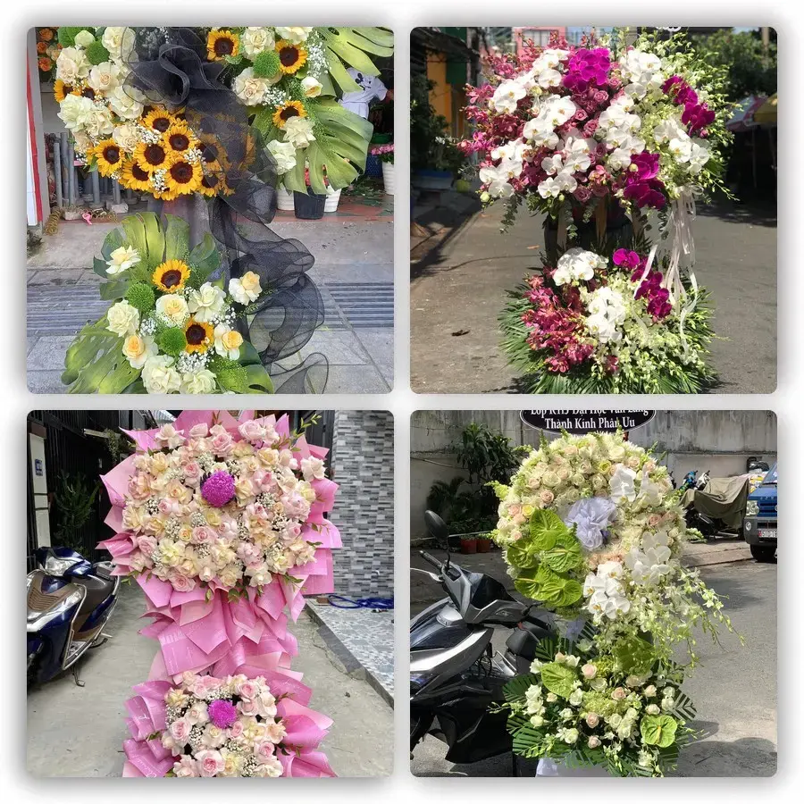 Bốn mẫu hoa đám tang Thứ Mười Một