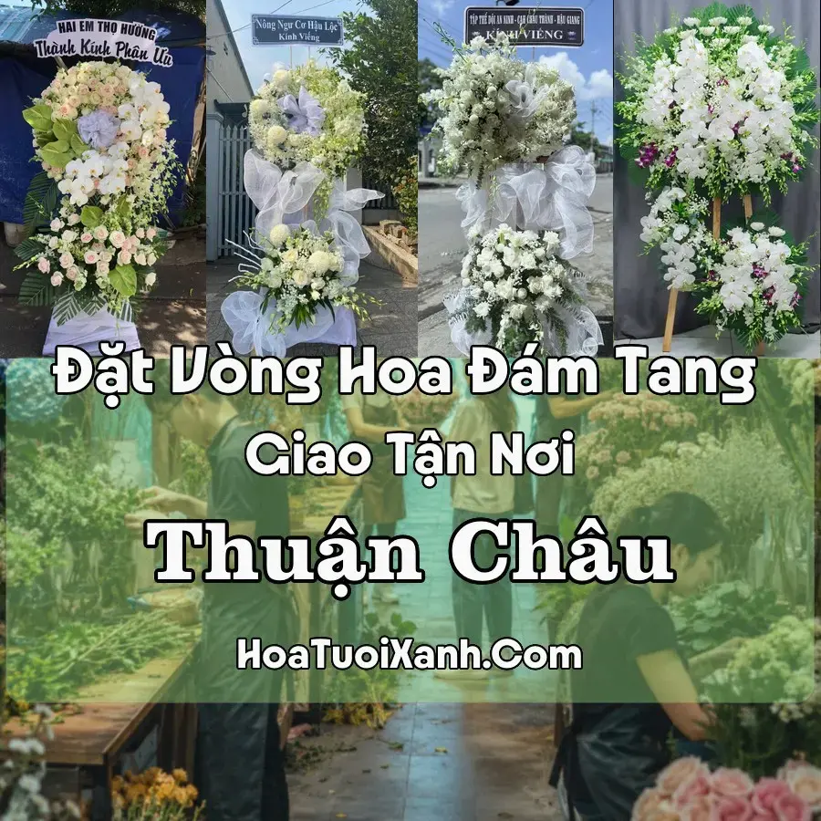 Hoa đám tang Thuận Châu