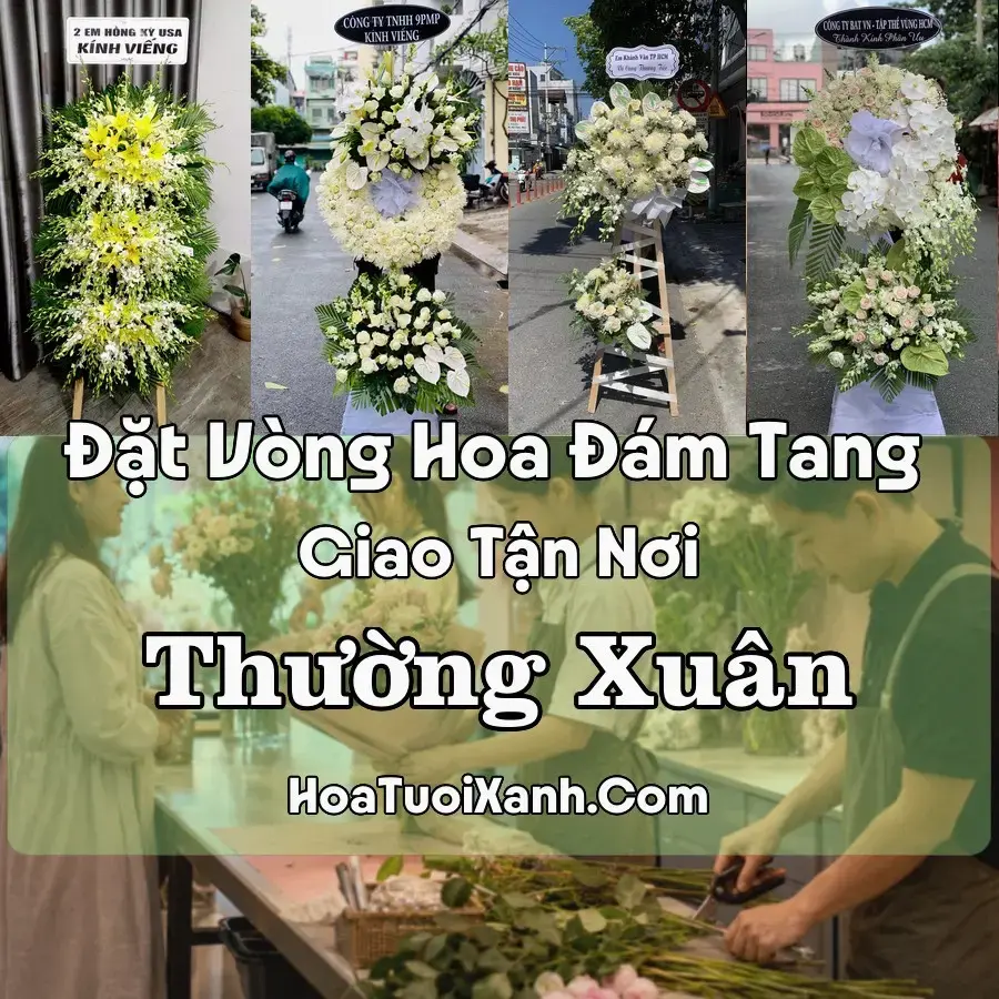 Hoa đám tang Thường Xuân