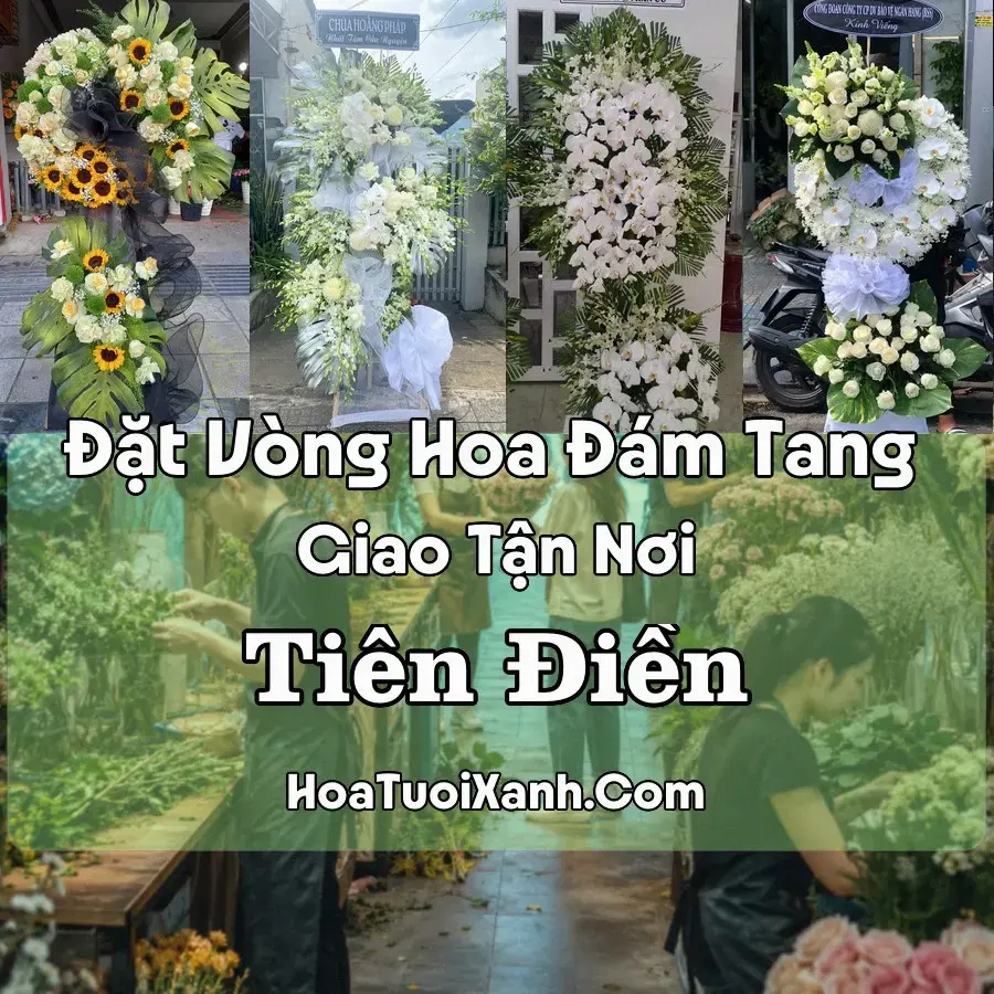 Hoa đám tang Tiên Điền