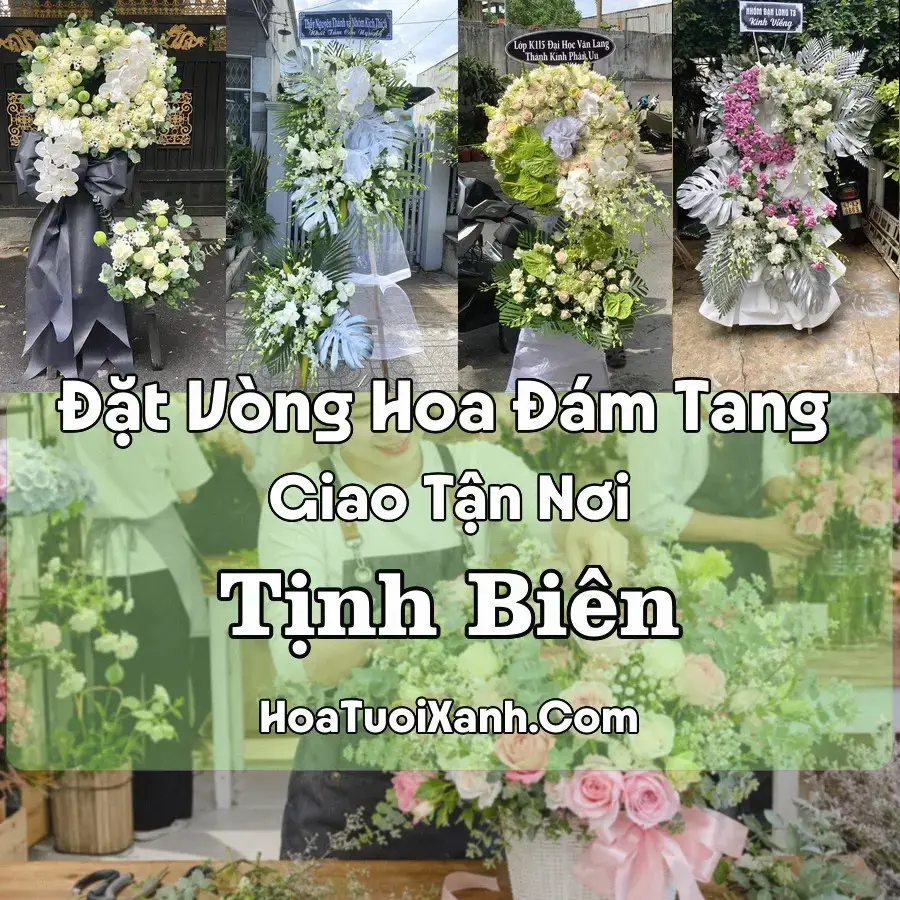 Hoa đám tang Tịnh Biên