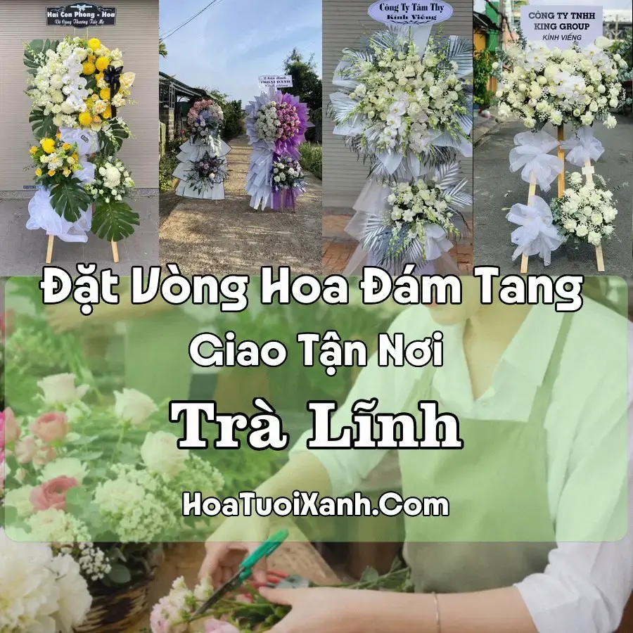 Hoa đám tang Trà Lĩnh