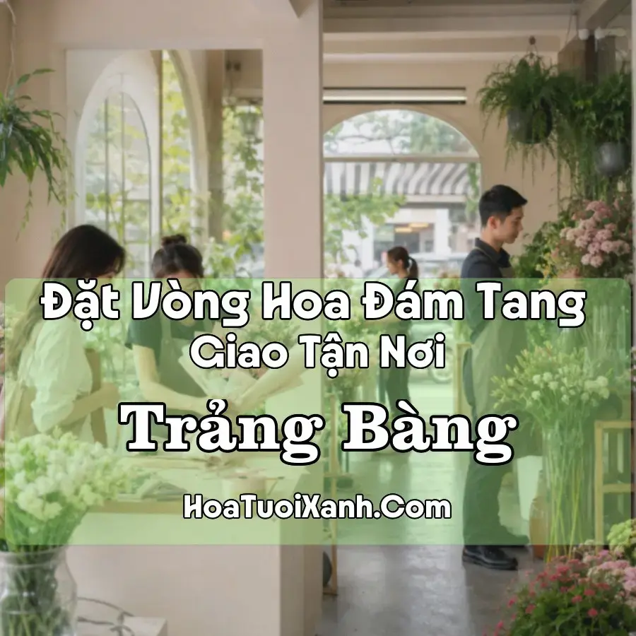 Hoa đám tang Trảng Bàng