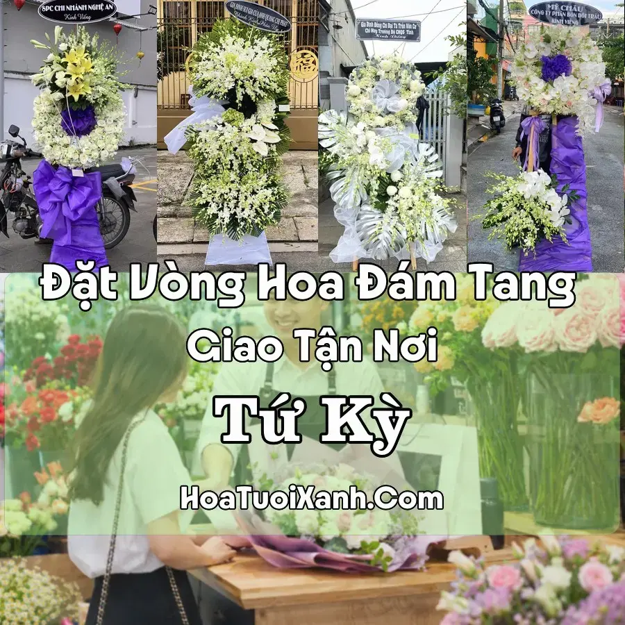 Hoa đám tang Tứ Kỳ