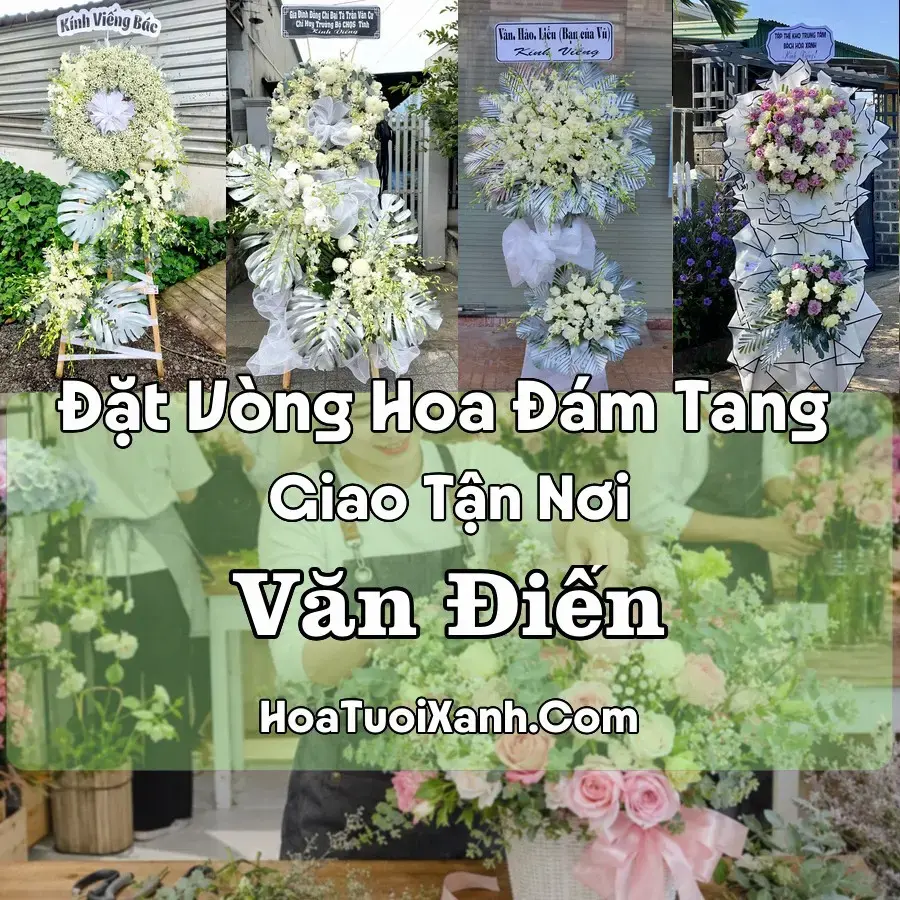Hoa đám tang Văn Điển