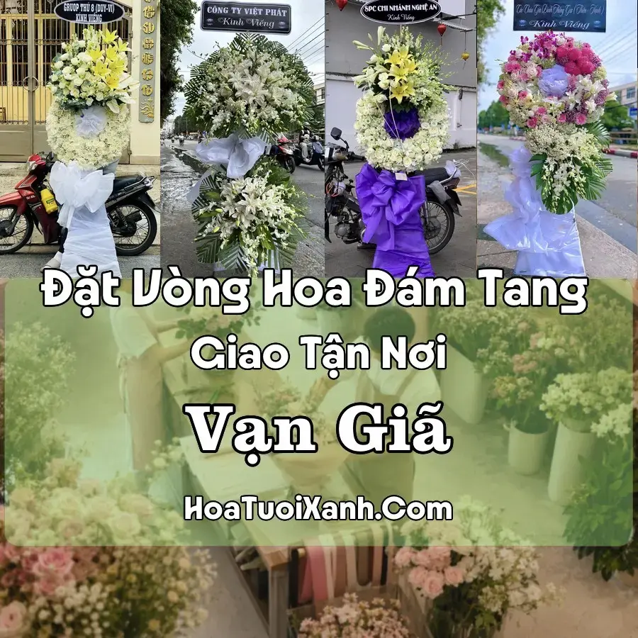 Hoa đám tang Vạn Giã