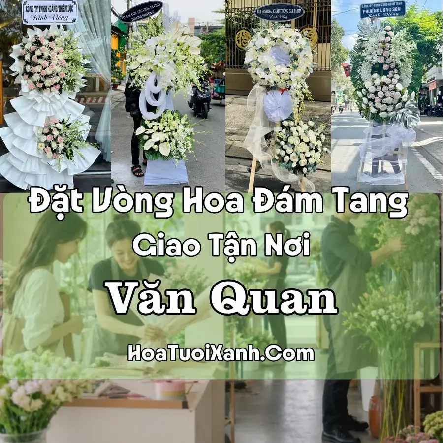 Hoa đám tang Văn Quan
