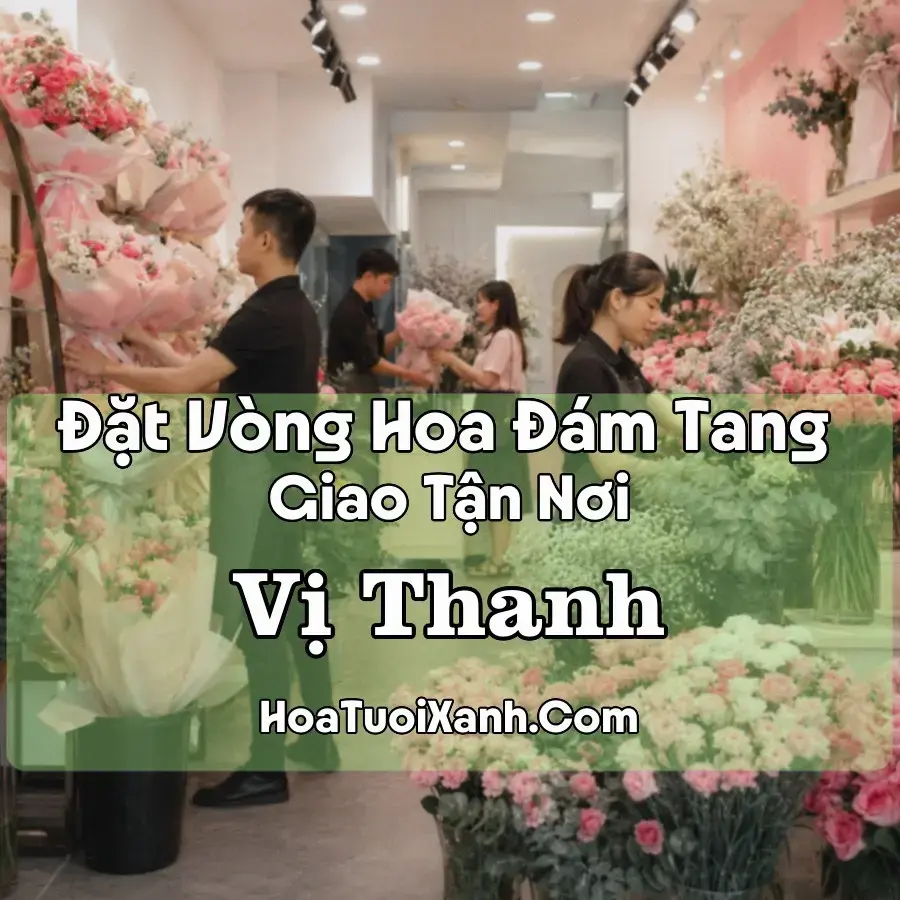 Hoa đám tang Vị Thanh