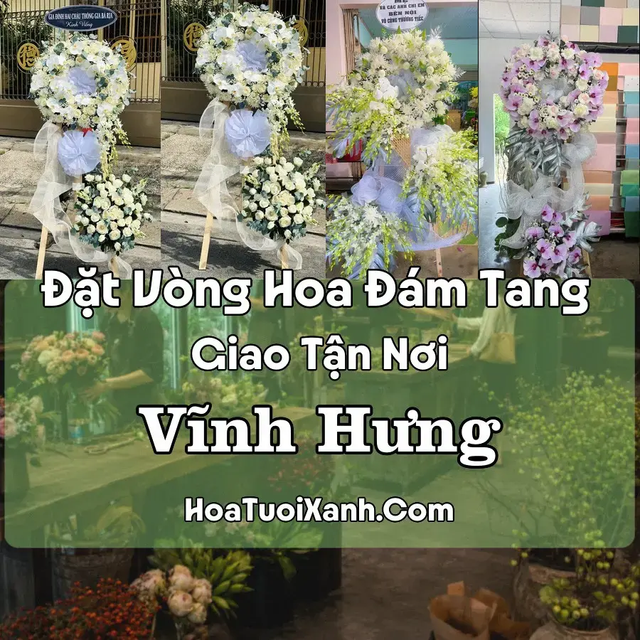 Hoa đám tang Vĩnh Hưng