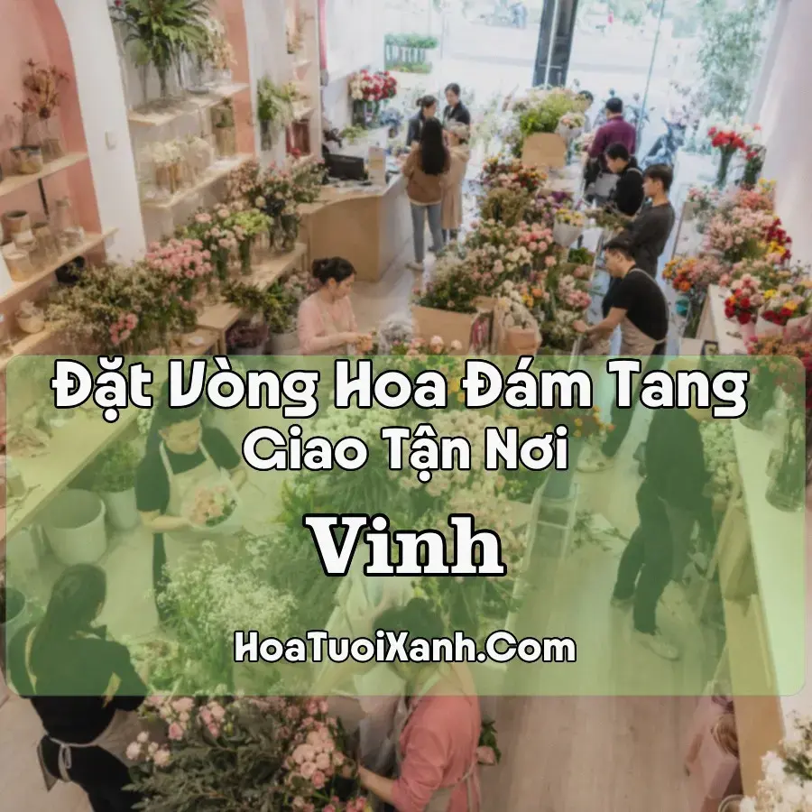Hoa Đám Tang Vinh (Phường Trường Vinh, Vinh Hưng, Vinh Phú, Nghệ An mới)