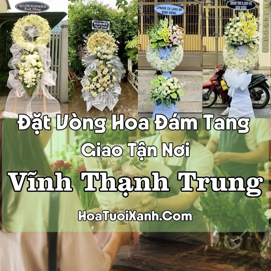 Hoa Đám Tang Vĩnh Thạnh Trung (Xã Vĩnh Thạnh Trung, An Giang mới)