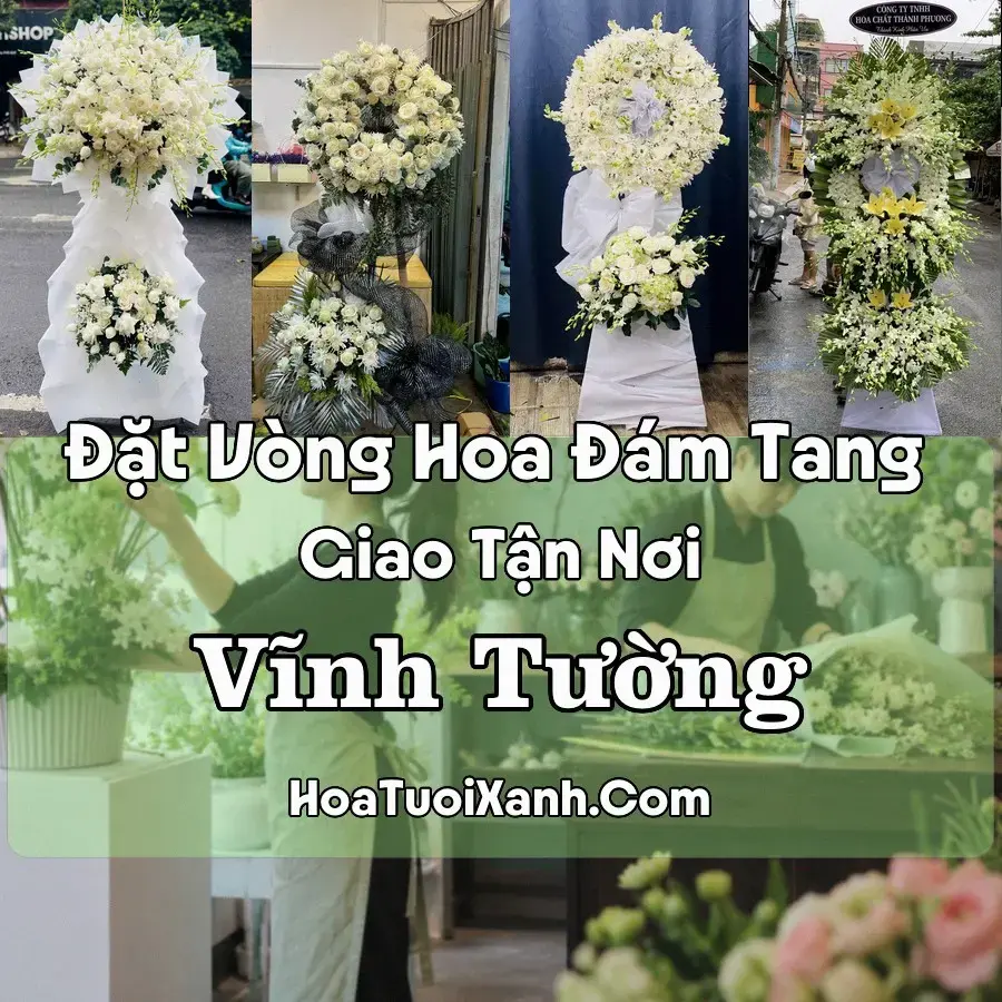 Hoa đám tang Vĩnh Tường