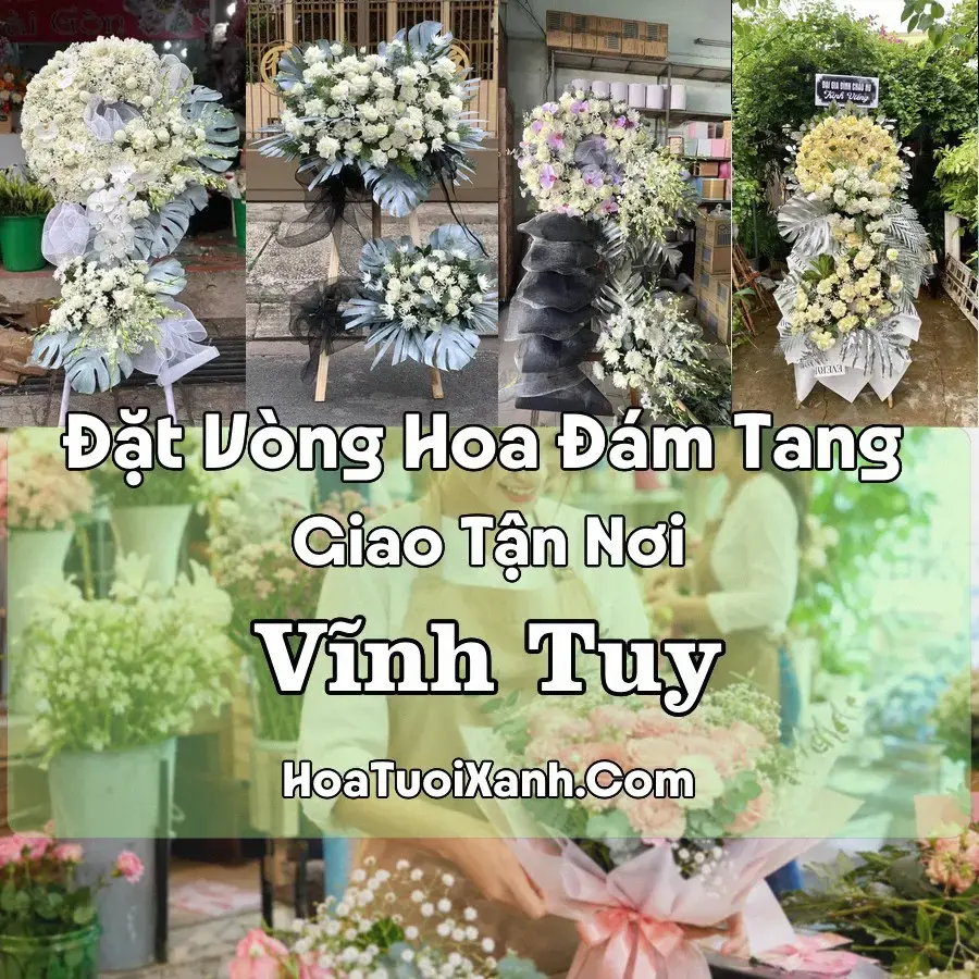 Hoa đám tang Vĩnh Tuy