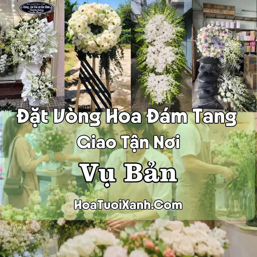 Hoa đám tang Vụ Bản