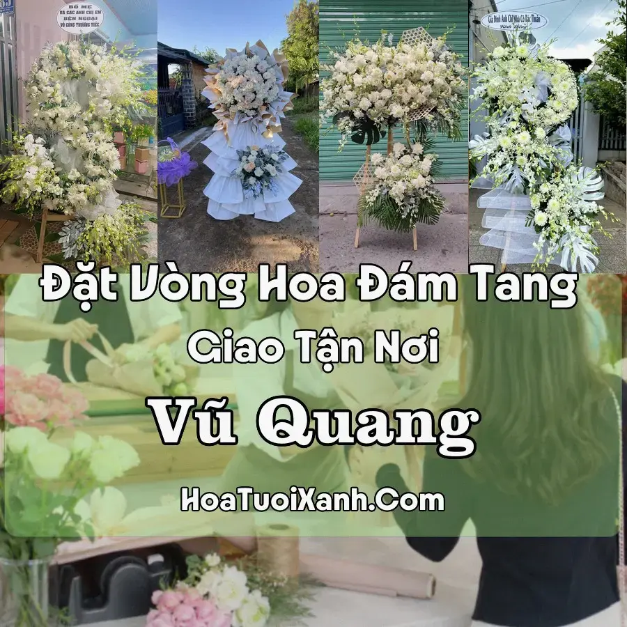 Hoa Đám Tang Vũ Quang (Xã Vũ Quang, Hà Tĩnh mới)